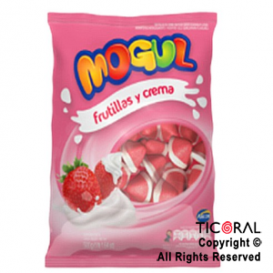 GOMITAS MOGUL FRUTILLA Y CREMA (500GR) x 1